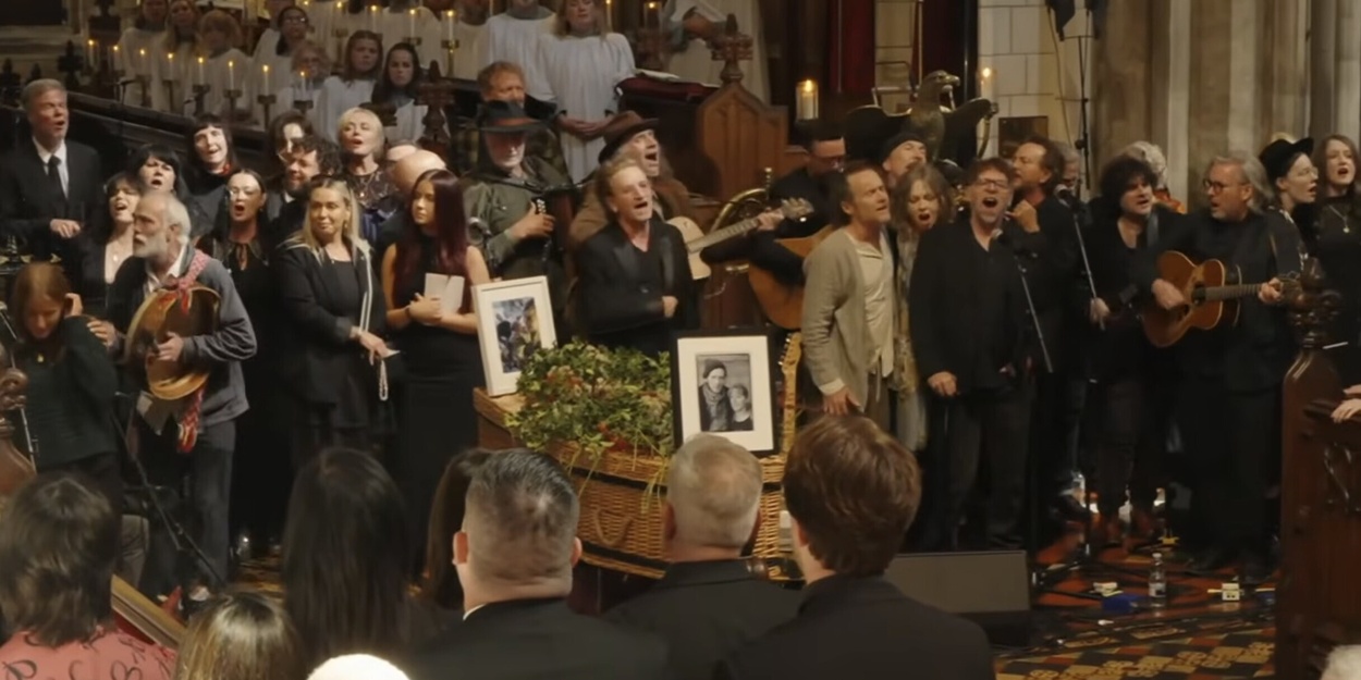 broadwayworld.com - Sidney Paterra - Video: Music Icons and Friends of Glen Hansard Sing Tributes at Dublin Funeral