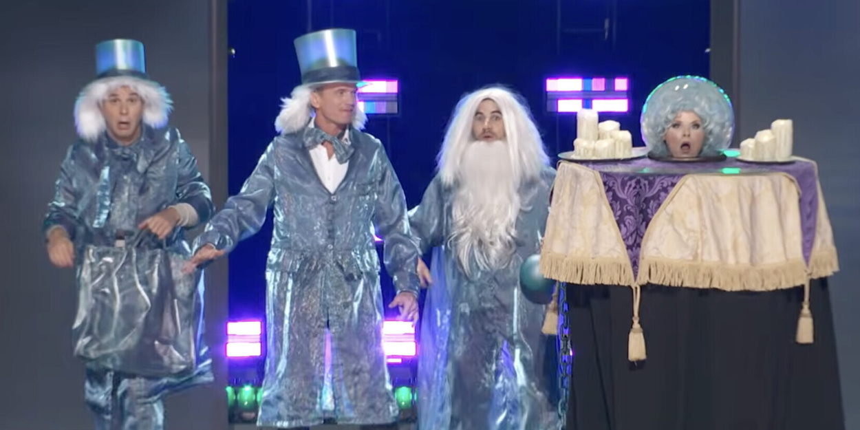 Neil Patrick Harris, Megan Hilty & More Perform Disney Parks Medley at D23 Neil Patrick Harris, Megan Hilty & More Perform Disney Parks Medley at D23