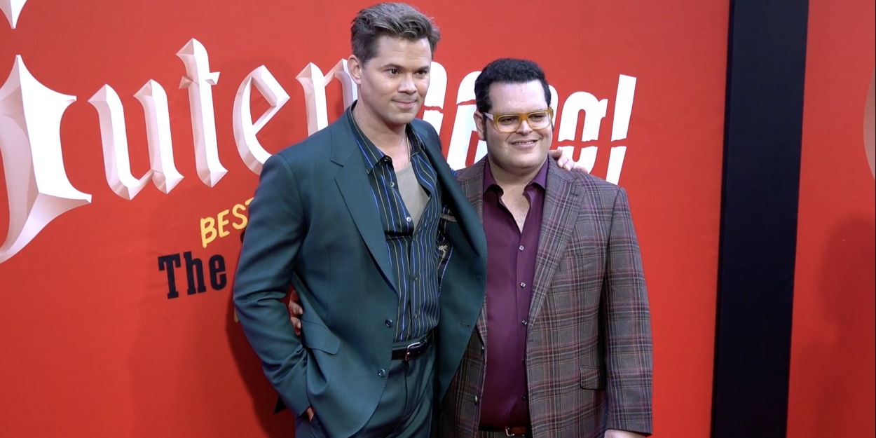 Video: On the Red Carpet With Andrew Rannells, Josh Gad & More at GUTENBERG! THE MUSICAL!