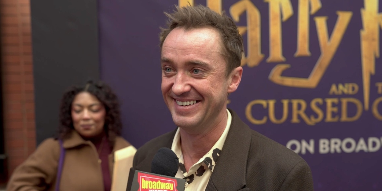 Video: On the Red Carpet for Tom Felton in HARRY POTTER AND THE CURSED CHILD Photo