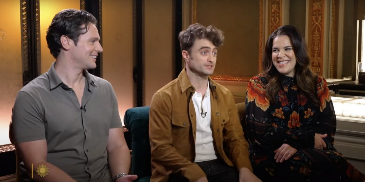 Radcliffe, Groff, and Mendez Talk MERRILY WE ROLL ALONG on CBS Sunday Morning