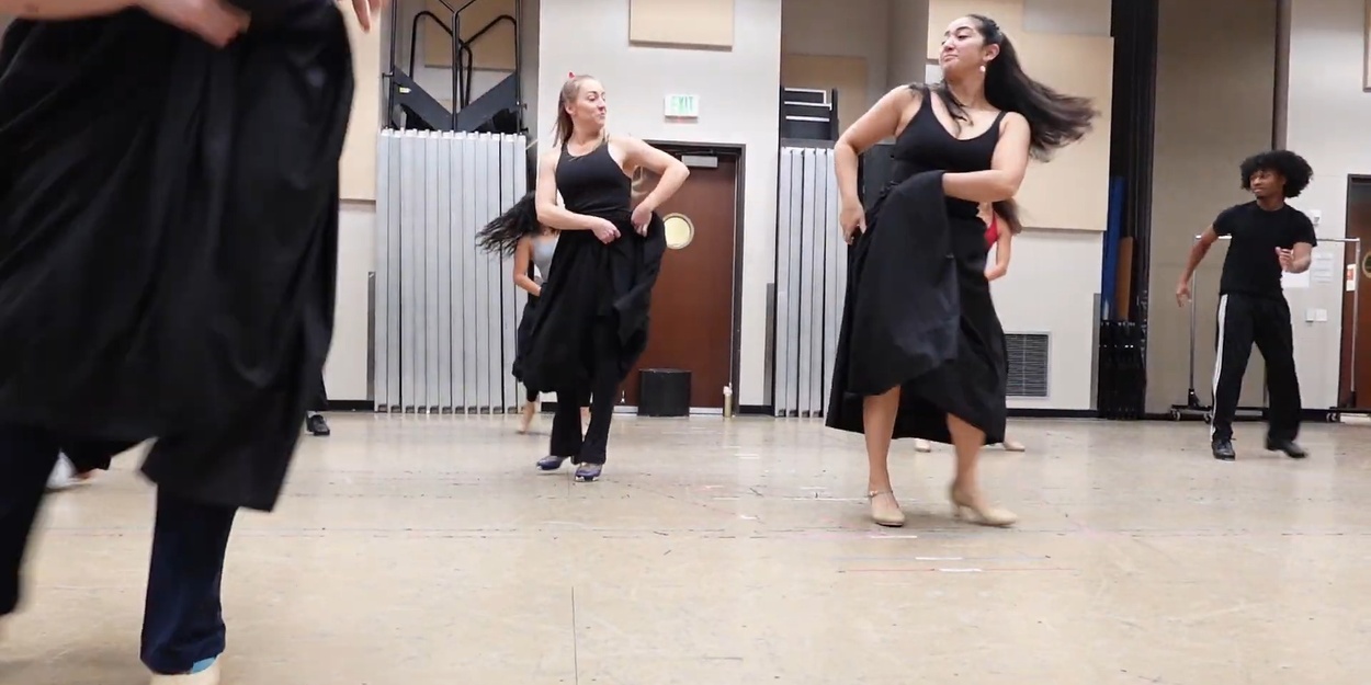 Video: Rehearsal for White Christmas at Theatre Under The Stars Video