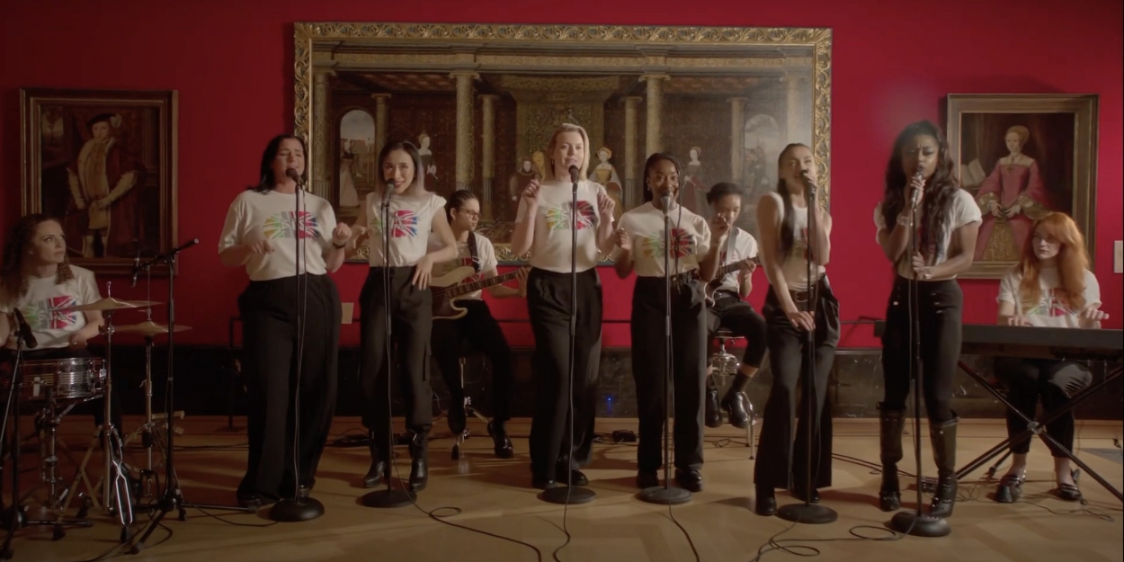 Video: SIX West End Queens Sing 'Haus of Holbein' at Buckingham Palace 