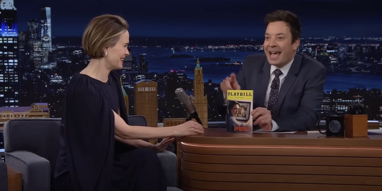 Video: Sarah Paulson Talks APPROPRIATE on THE TONIGHT SHOW WITH JIMMY FALLON 
