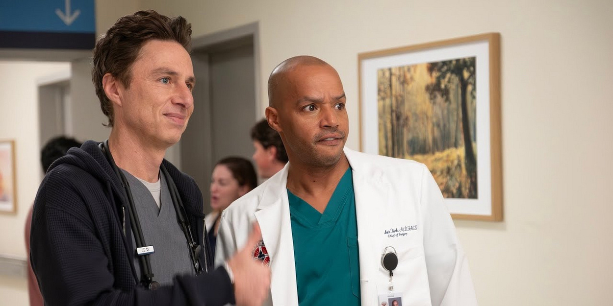 Video: Zach Braff and Donald Faison Reunite in New Promo for SCRUBS Revival Video
