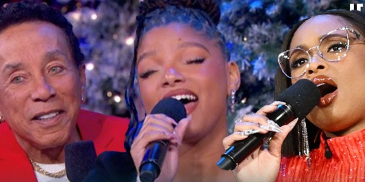 Video: Smokey Robinson & Halle Bailey Perform ‘Silent Night’ with Jennifer Hudson Video