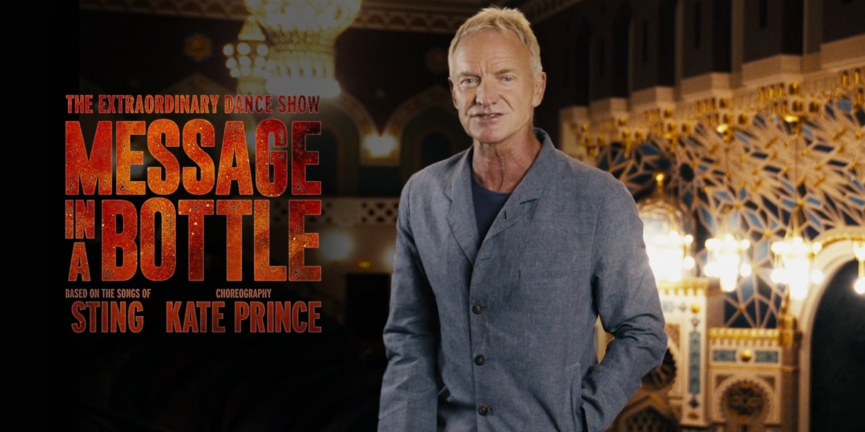 Video: Sting Talks MESSAGE IN A BOTTLE at New York City Center