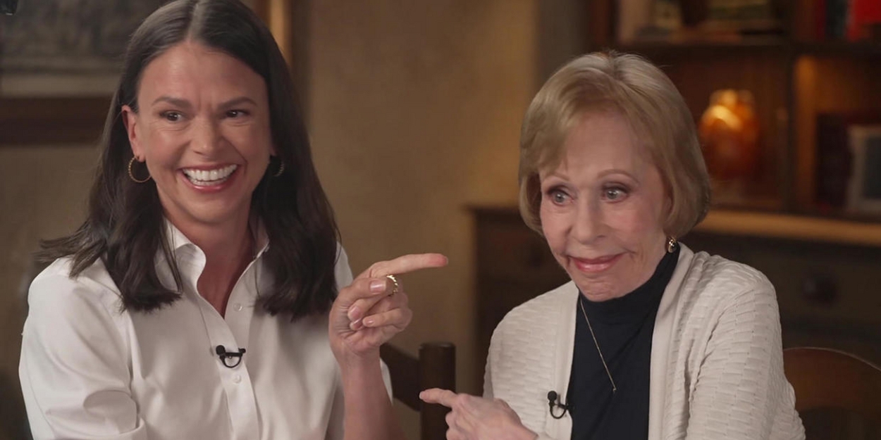 Sutton Foster and Carol Burnett talk about ONCE UPON A MATTRESS on Sunday morning on CBS