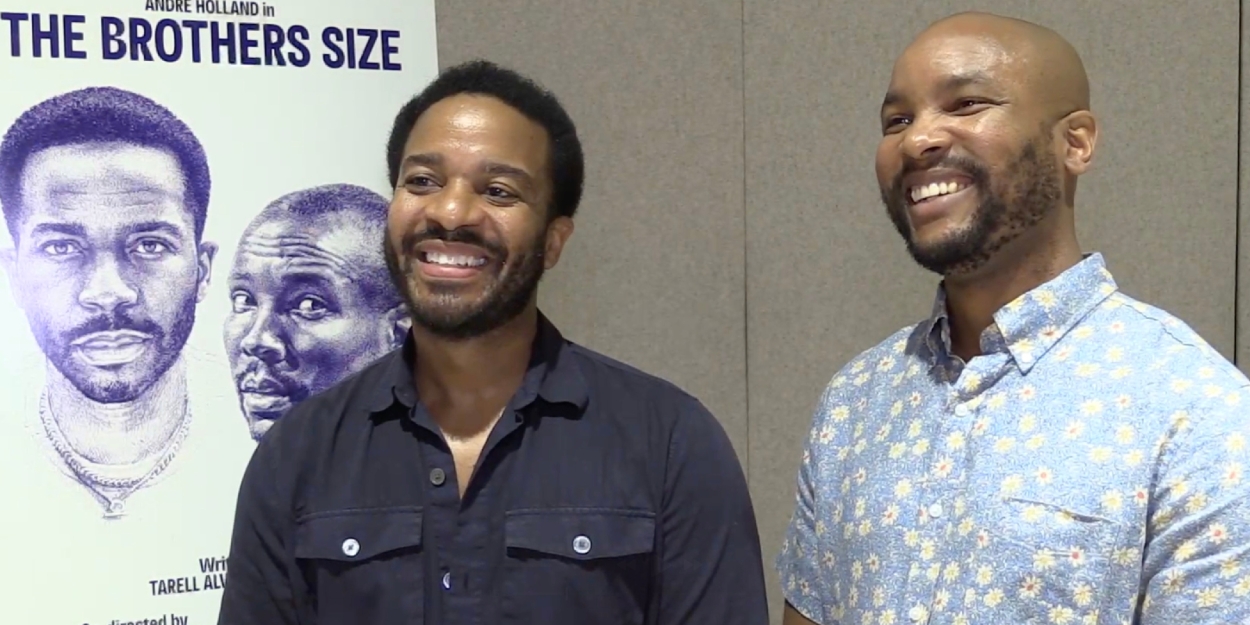 Video: André Holland & Alani iLongwe Explain What THE BROTHERS SIZE Is All About Photo