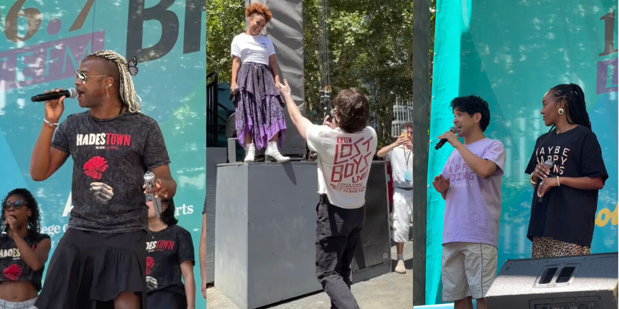 THE LOST BOYS, HADESTOWN & More Perform at Broadway In Bryant Park THE LOST BOYS, HADESTOWN & More Perform at Broadway In Bryant Park