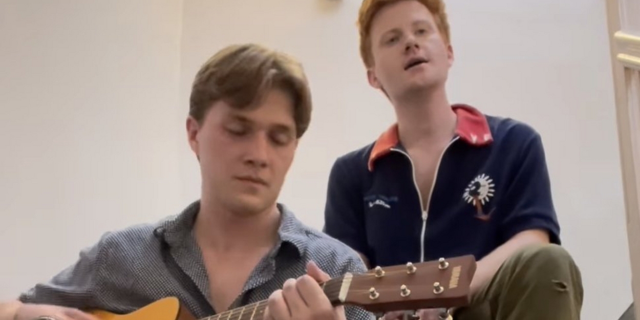 Video: THE NOTEBOOK's Carson Stewart & Charlie J. Webb Sing 'Ghost' Photo