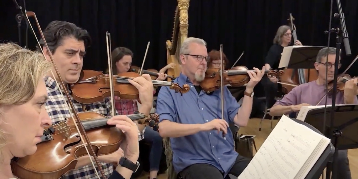 Video: Watch the 30-Piece Encores! Orchestra Rehearse TITANIC Photo