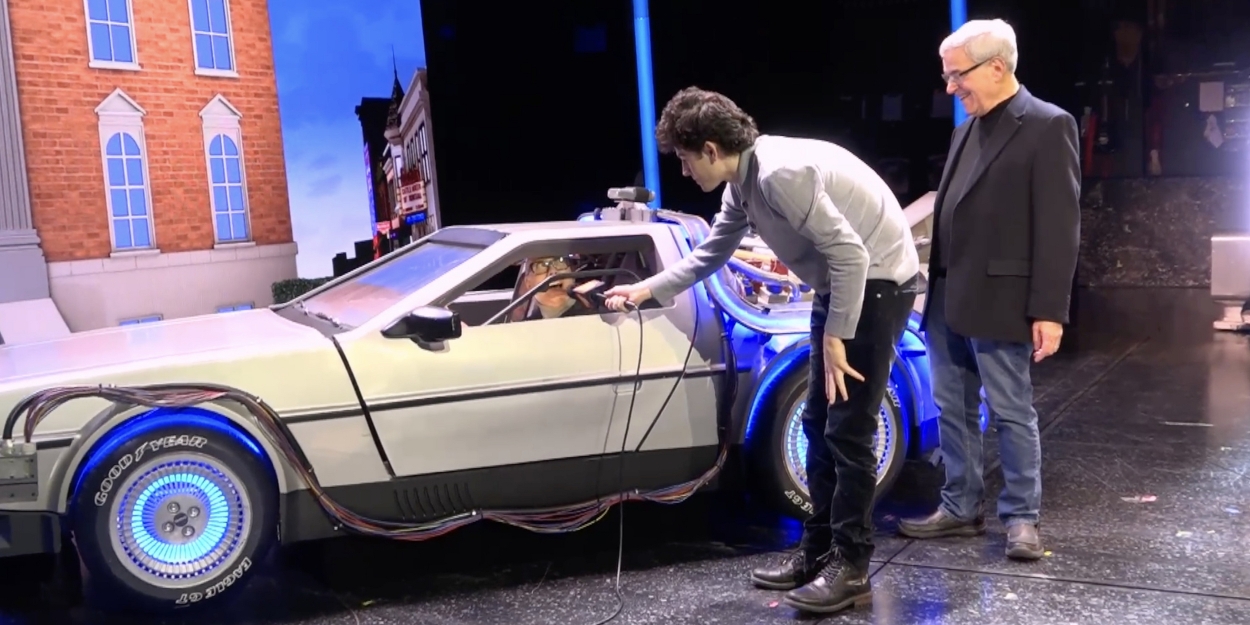 Video: Take a Ride in the DeLorean at BACK TO THE FUTURE on Broadway