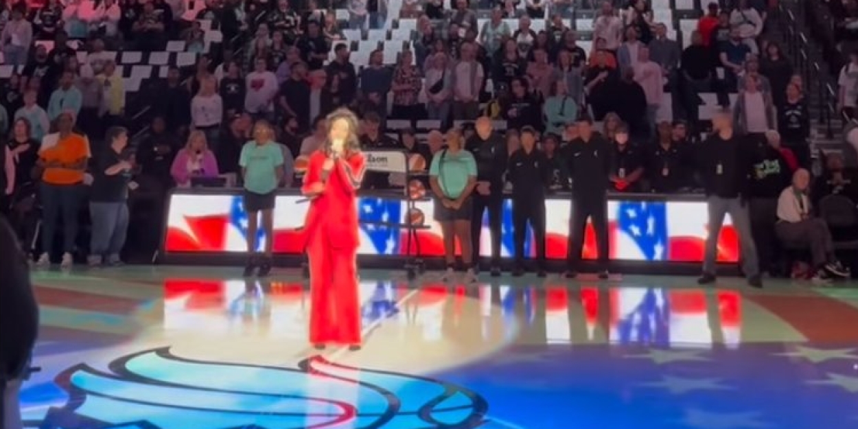 Video: Tamika Lawrence Performs the National Anthem for the New York Liberty 