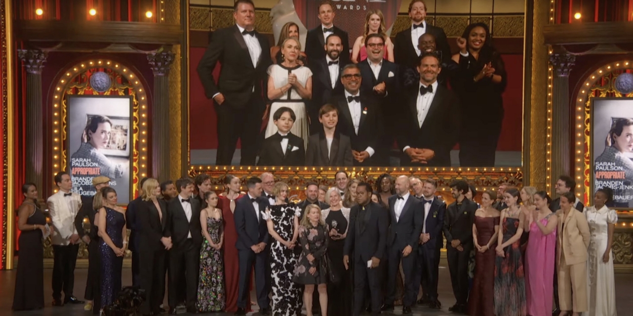 Video: The APPROPRIATE Team Accepts the Tony Award for Best Revival of a Play Photo