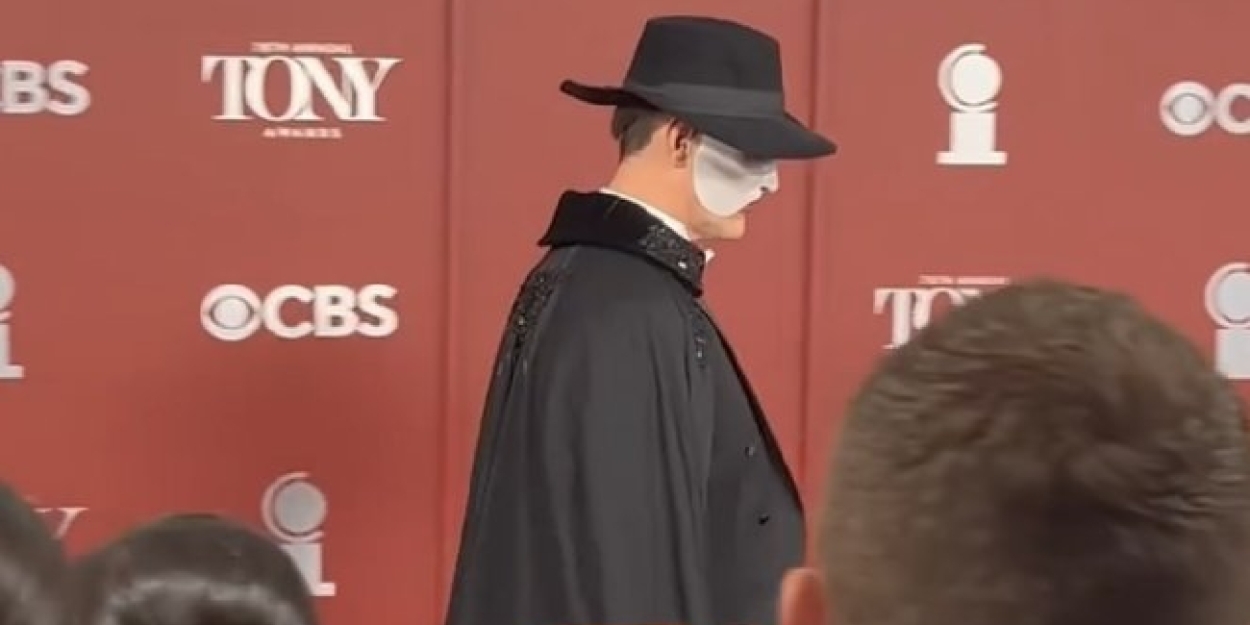 Video: The Phantom of the Opera Spotted at the Tony Awards Red Carpet Photo