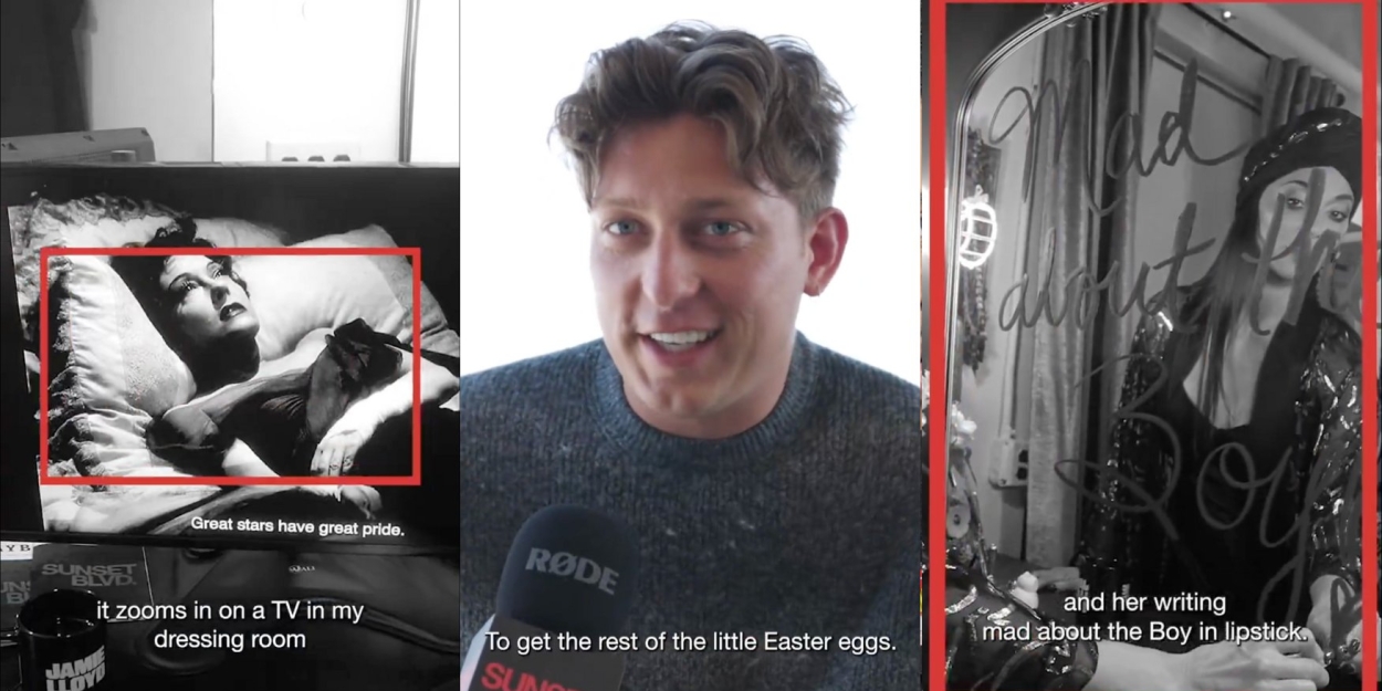 Video: Tom Francis Reveals the Easter Eggs in SUNSET BOULEVARD's Entr'acte Photo