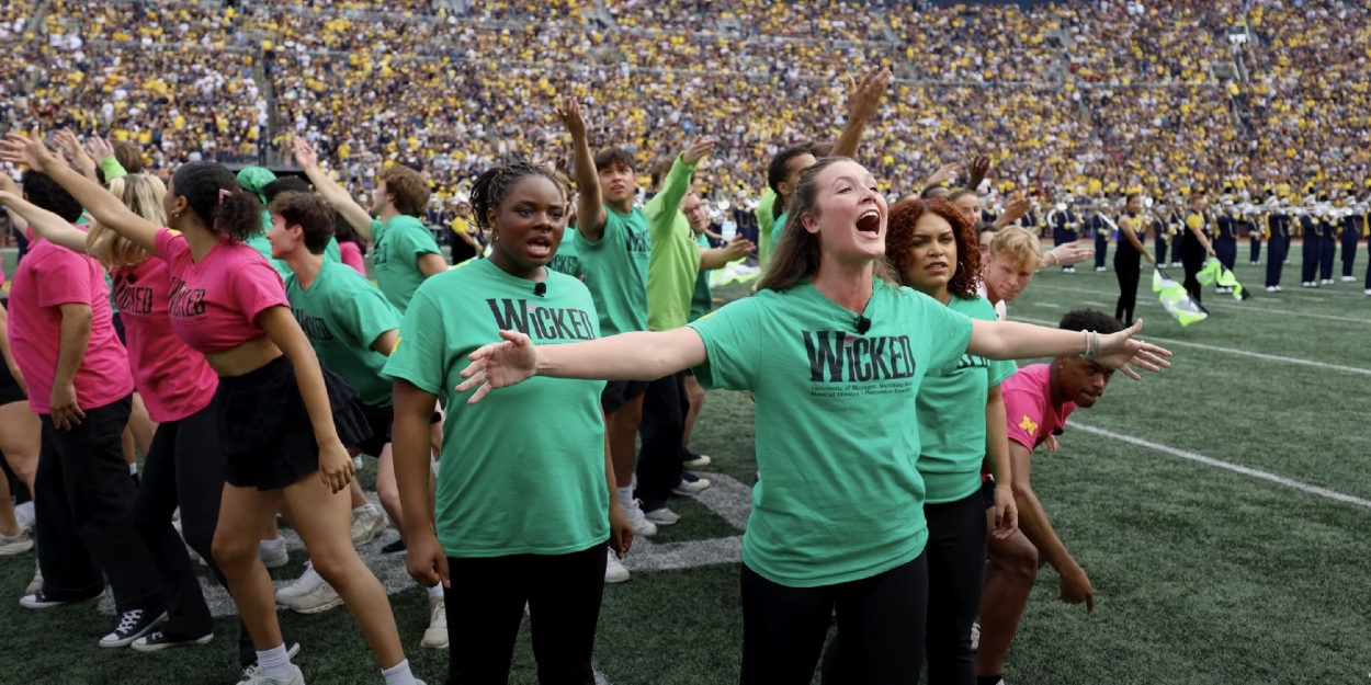 Video: University of Michigan Presents WICKED Halftime Show Photo