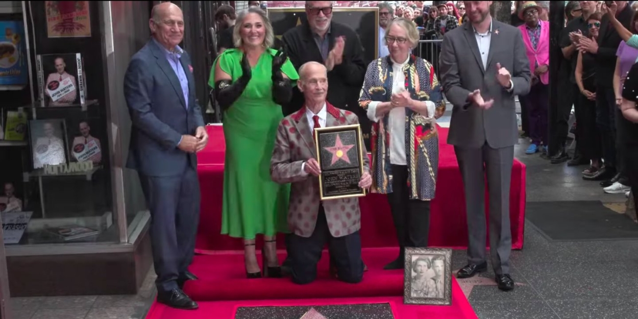 Video: Watch John Waters Receive a Star on the Hollywood Walk of Fame; Introduced By HAIRSPRAY Star Ricki Lake