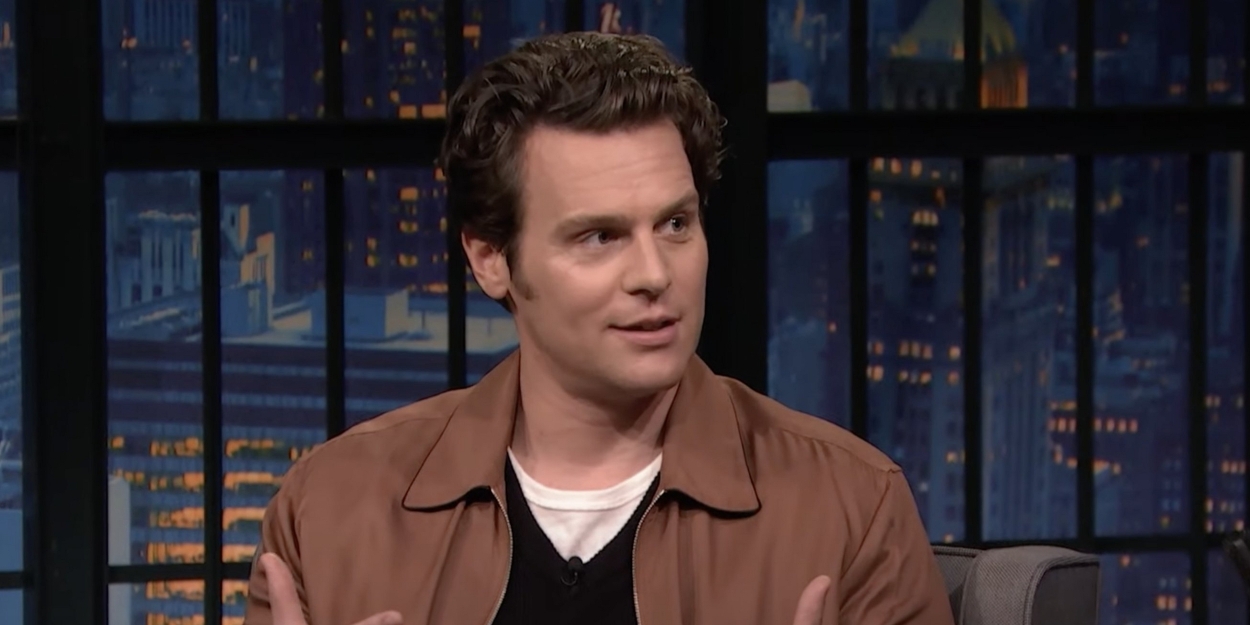 Video: Watch Jonathan Groff Talk About His Tony Nomination on LATE NIGHT WITH SETH MEYERS Photo