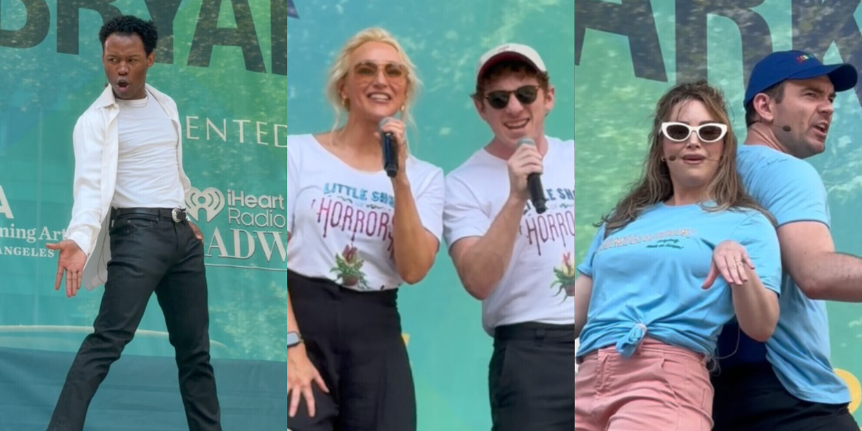 Watch SCHMIGADOON, LITTLE SHOP & More Perform at Broadway in Bryant Park Watch SCHMIGADOON, LITTLE SHOP & More Perform at Broadway in Bryant Park