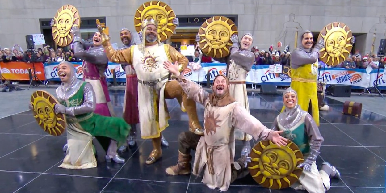 SPAMALOT Performs 'Always Look on the Bright Side of Life' on TODAY