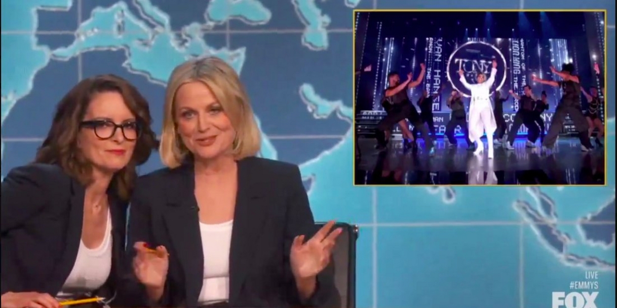 Video: Tina Fey & Amy Poehler Bring Back 'Weekend Update' on the Emmys; Watch Their Tony Awards Joke