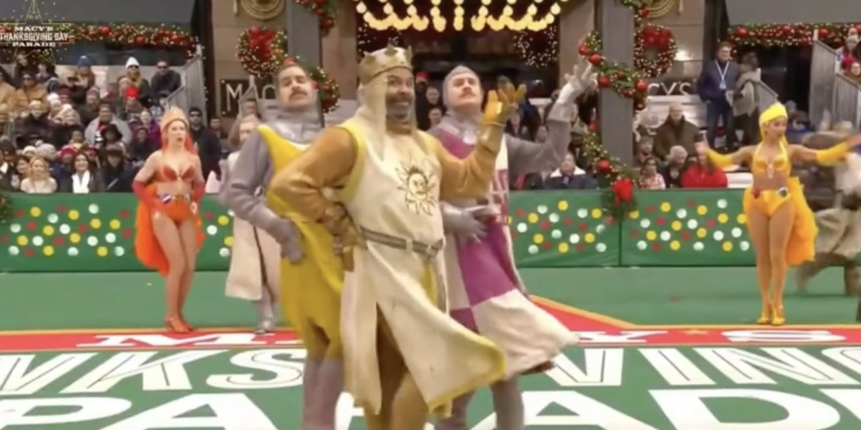 Video: Watch the Cast of SPAMALOT Perform at the Macy's Thanksgiving Day Parade 