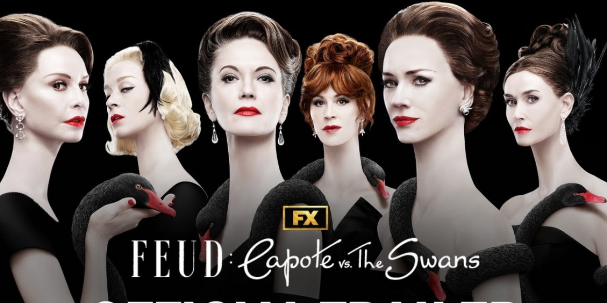 Video: Watch the FEUD: CAPOTE VS. THE SWANS Trailer With Diane Lane, Tom Hollander, Jessica Lange & More