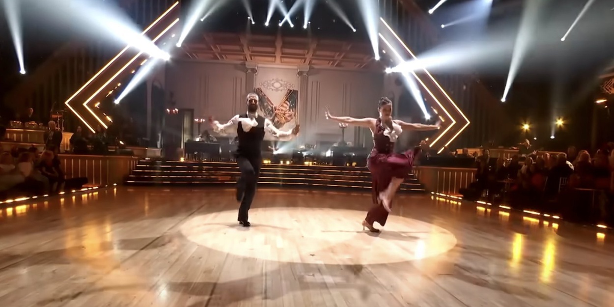 Video: Whitney Leavitt Foxtrots to HAMILTON on DANCING WITH THE STARS Photo