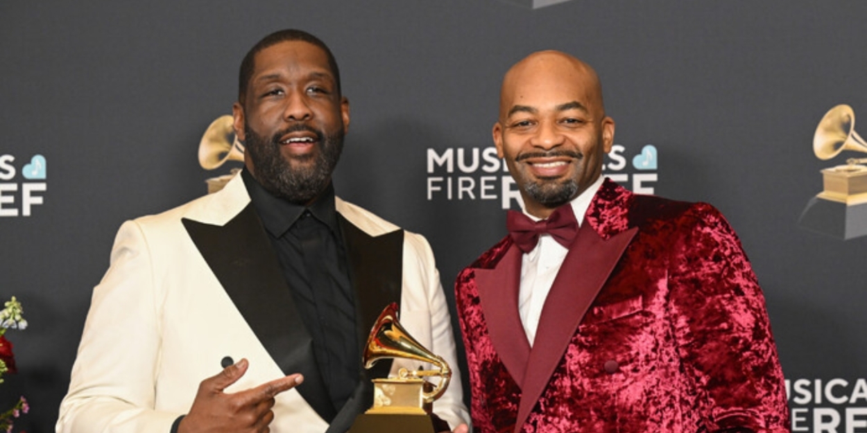 Videos: Adam Blackstone, Brandon Victor Dixon, & Alicia Keys Accept GRAMMYs