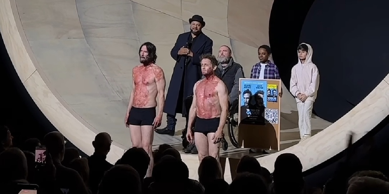 Video: Keanu Reeves and Alex Winter Present Jamie Lloyd-Inspired Halloween Costumes Photo