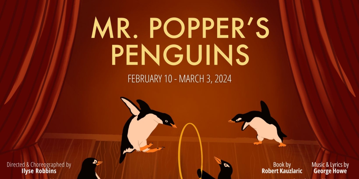 Wheelock Family Theatre to Present MR. POPPER'S PENGUINS in February and March 