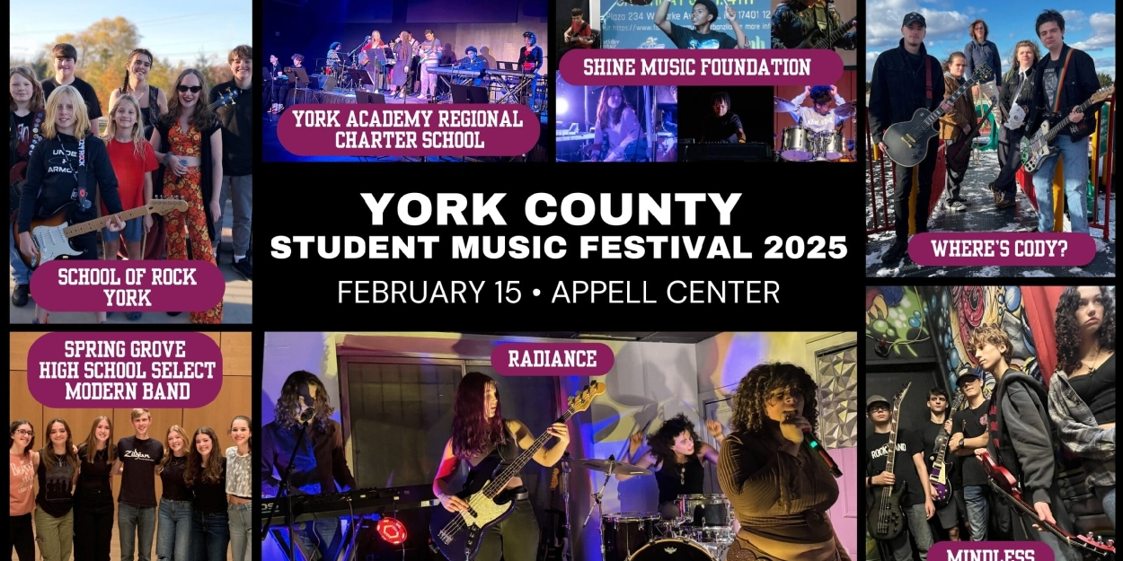 York County Student Music Festival to Return to the Appell Center in February  Image