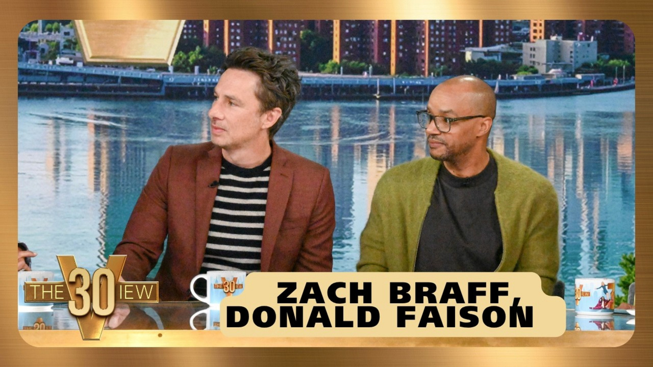 Zach Braff, Donald Faison Talk SCRUBS Season 2 On THE VIEW Video