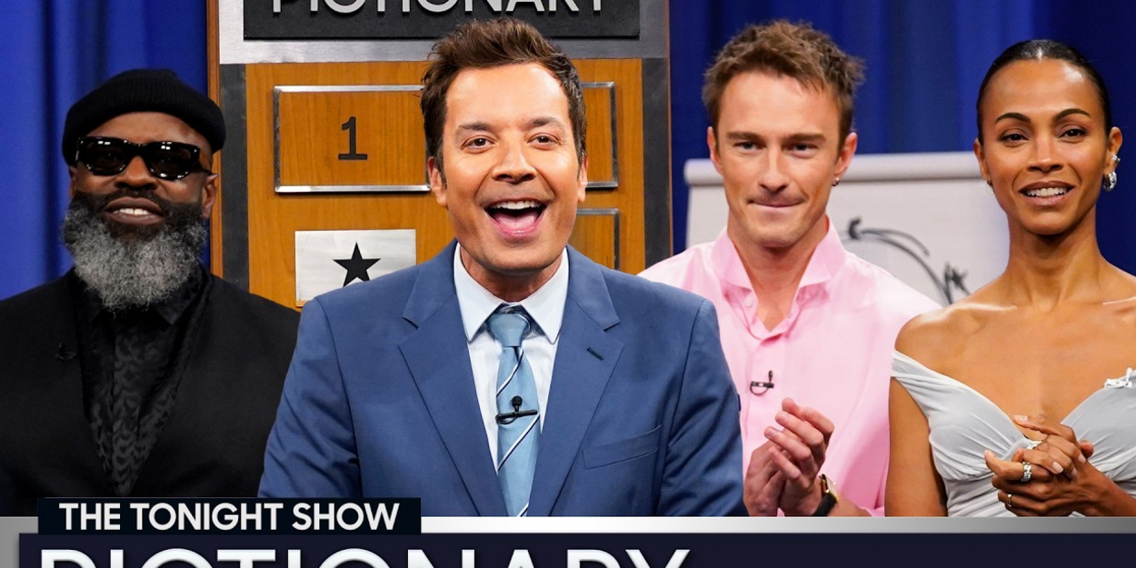 Zoe Saldaña and Drew Starkey Face Off in Pictionary Battle on THE TONIGHT SHOW Video