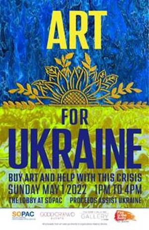 SOPAC Hosts Pop-Up Art Sale to Support Ukraine  Image