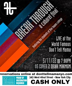 Five Towns College Comes to Don't Tell Mama Next Week Image