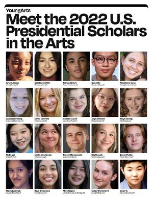 YoungArts Announces The 2022 U.S Presidential Scholars In The Arts 