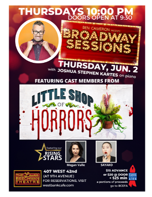 LITTLE SHOP OF HORRORS Cast Comes to Broadway Sessions This Week 