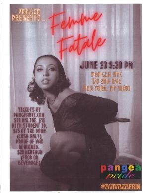 Aviva Brings FEMME FATALE One-Woman Cabaret Show Comes to Pangea NYC Image