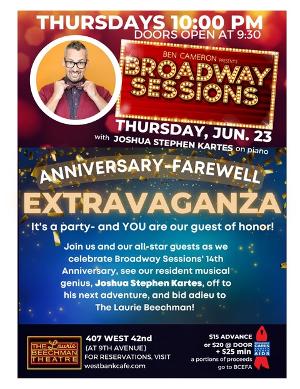 BROADWAY SESSIONS Bids Adieu To The Laurie Beechman Theatre After 10 Years 