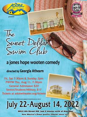 The Adobe Theater Presents THE SWEET DELILAH SWIM CLUB Next Month 