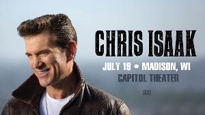 Chris Isaak Will Perform in the Capitol Theater Next Week 