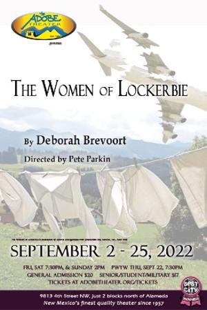 The Adobe Theater Presents THE WOMEN OF LOCKERBIE Next Month Image