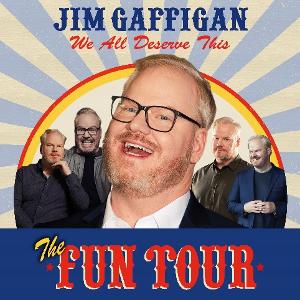 Jim Gaffigan 2022 THE FUN TOUR Adds 3rd Show at Barbara B. Mann Performing Arts Hall 