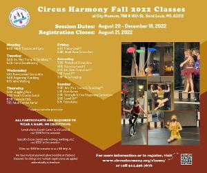 Circus Harmony Flies Into Fall With Classes For All Ages 