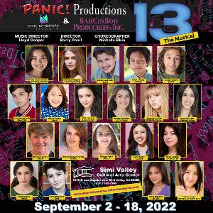 Dynamic & Charming 13 THE MUSICAL Opens September 2 At Simi Valley Cultural Arts Center Image