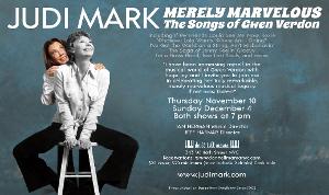 Judi Mark Unveils Her New Show MERELY MARVELOUS The Songs of GWEN VERDON at  Don't Tell Mama  Image