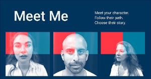 Unique Live Theatre Experience MEET ME Explores Current Issues Integrating Digital Real-Time Image